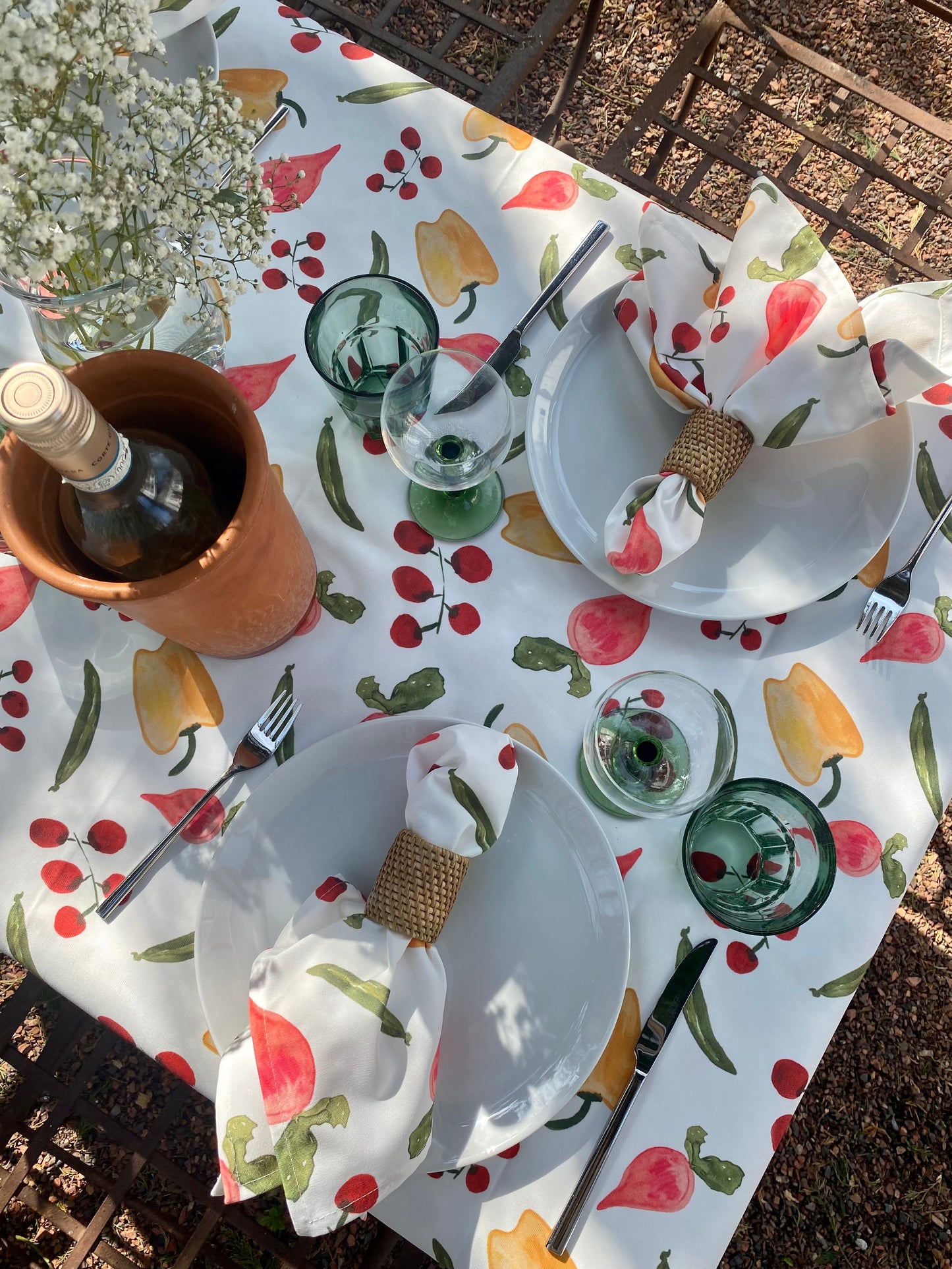 Valbonne table cloth