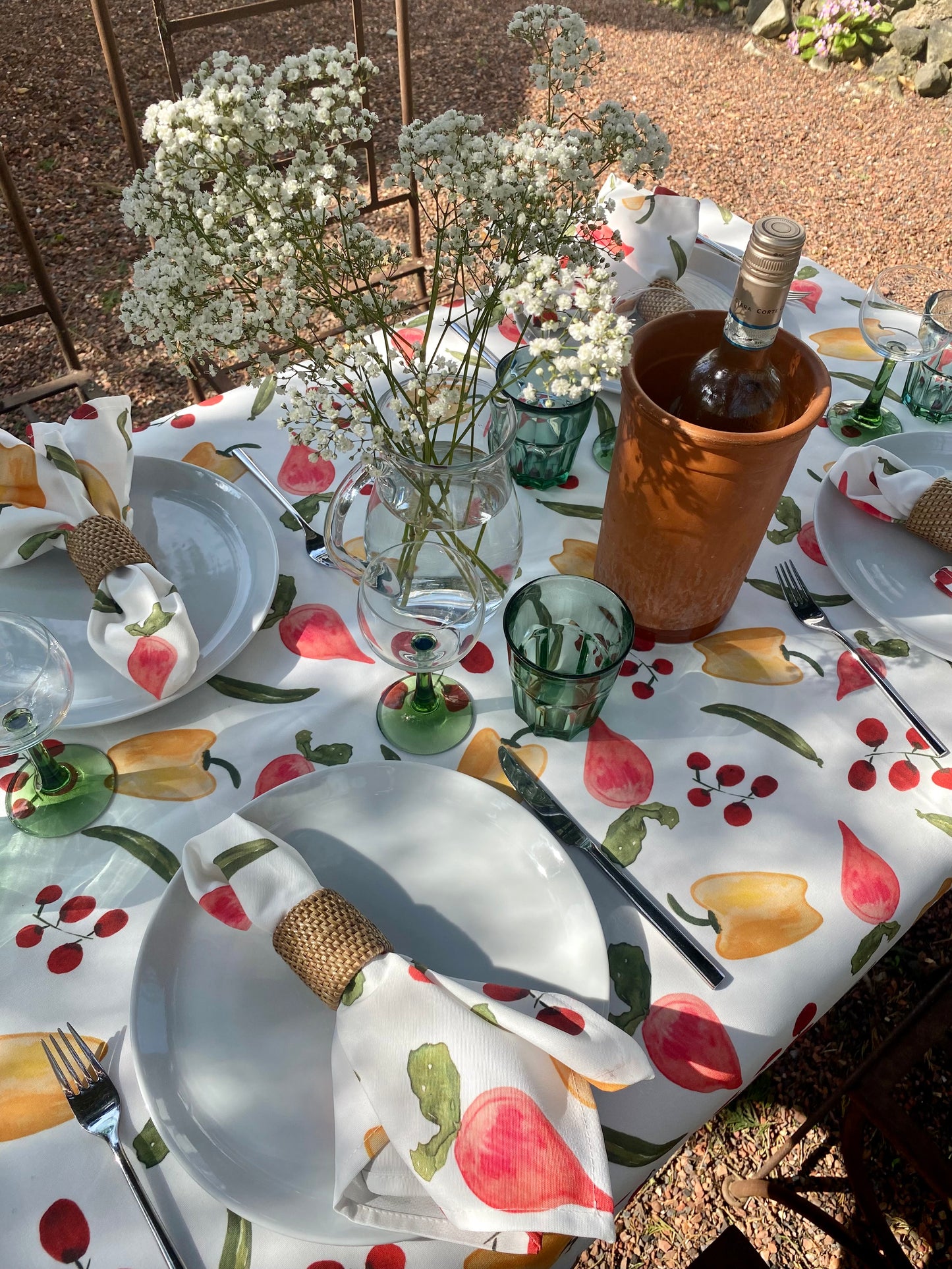 Valbonne table cloth